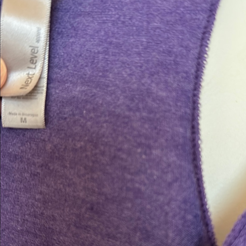 JAKS Cannabis Purple Sleeveless Tank Top - Picture 4 of 4